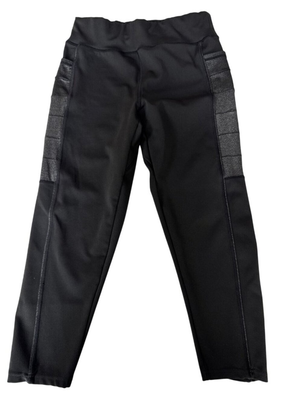 Black RP Large Activewear Pants With Side Pockets L